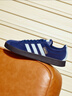 adidas「T头鞋」VL COURT 2.0复古休闲板鞋德训鞋阿迪达斯轻运动   深蓝/粉蓝/树脂黄   41 实拍图
