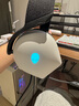 外星人（Alienware）AW520H游戏耳机专业电竞适配三角洲行动有线智能降噪耳机杜比全景音RGB高端外设 白色 实拍图