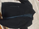 柒牌棒球领夹克春夏厚款休闲防静电格纹棉服外套【双面穿】125JK70760 黑色 XL (180) 实拍图