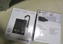 摩托罗拉（Motorola）电话机座机 蓝色背光 显示清晰 免提免打扰 桌墙两用 家用办公 有绳固定电话机 CT220黑色 实拍图
