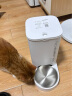 小佩智能自动喂食器SOLO白色 猫碗猫狗喂食器定时定量猫咪自动投食器 实拍图