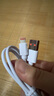 【安全不弹窗】数据线苹果数据线适用于iPhone14/13/12/11promax/6s/7/8plus 2条装 1米 实拍图