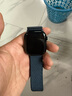 Apple/苹果 Watch Series 10 智能手表蜂窝款46毫米亮黑色铝金属表壳浓墨色回环式运动表带MWYL3CH/B 实拍图