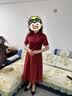 俞兆林（YUZHAOLIN）中高考旗开得胜旗袍妈妈夏装连衣裙2026新款喜婆婆婚宴装礼服裙子 FlvX8561566 红色 2XL （建 议105-120斤） 实拍图
