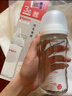贝亲（Pigeon）新生婴儿 防胀气宽口径玻璃奶瓶 240ml  AA187 M号 3个月+ 实拍图