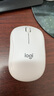 罗技（Logitech）M221 轻音鼠标 无线鼠标 办公鼠标 对称鼠标 带无线微型接收器 米白色 实拍图