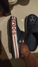 crocs卡骆驰洞洞鞋贝雅卡骆班轻便耐磨一脚蹬休闲鞋|205089 深蓝/辣椒红-4CC 41 /42(260mm) 实拍图
