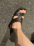 回力凉鞋男夏季新款真皮沙滩鞋男士防滑软底两用凉拖耐磨凉皮鞋男 棕色1884 41 实拍图