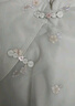 戴维贝拉（DAVE＆BELLA）唐装中国风旗袍儿童汉服女童夏季裙子夏装连衣裙宝宝薄款古装服装 灰绿DB2221771-N 110 cm（建议身高100-110cm） 实拍图