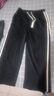 森马（Semir）【大促福袋】休闲裤男女简约百搭长裤夏季运动风潮流裤子 女-G款黑色调【撞色阔腿裤】 L 实拍图