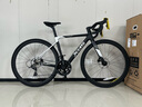 喜德盛（xds）公路自行车RS360 油碟刹16速 桶轴 X6铝合金隐藏内走线车架 黑银 700C*450（推荐身高155-165） 实拍图