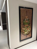 瑞尚（RUISHANG） 玄关装饰画现代简约进门壁画山水墙画竖版晶瓷画欧式轻奢挂画 吉葫莲韵 80*160cm/晶瓷面+铝合金边框 实拍图