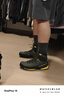 LA SPORTIVA TX5 GTX户外登山鞋重装接近徒步鞋耐磨防滑徒步鞋男女 碳灰/黄 (建议大1码购买) 43 实拍图