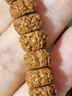 石玥珠宝8mm金刚菩提子手串108颗盘串文玩佛念珠手链男女士款木手串把件 实拍图