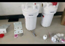 GOOTHO大白瓶前置过滤器 全屋家用自来水过滤净水器大通量大蓝瓶中央过滤通用滤芯除余氯阻垢 10寸双联增强除氯【PP+PCP】 实拍图