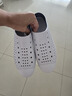 Skechers斯凯奇儿童洞洞鞋夏季凉鞋男女童涉水溯溪鞋防滑沙滩拖鞋91995L 男/白色/海军蓝/红色/WNVR 38 实拍图