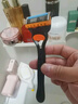 吉列（Gillette） 吉列锋隐手动剃须刀锋速5男士刮胡刀五层刀头 锋隐5刀头1刀架+刀架托 实拍图