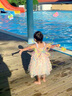 G.DUCKKIDS童装女童连衣裙夏季蛋糕裙儿童公主裙夏天超仙蝴蝶仙子蓬蓬裙女孩 彩虹蝴蝶geaaoaq【夏款】 120 尺码5~6岁【110-120cm】 实拍图
