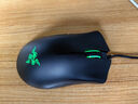雷蛇（Razer）炼狱蝰蛇标准版有线鼠标 人体工学 电竞游戏 右手通用型 吃鸡/LOL/CSGO游戏鼠标 黑色 实拍图