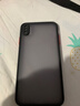 今舞 适用苹果x手机壳iphonexsmax硅胶软边防摔xr外壳全包半透明超薄磨砂男女款潮牌网红硬壳 XS Max 黑色 实拍图