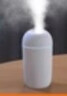 加湿器卧室香薰机雾化器办公室宿舍空气加湿器小型轻音喷雾器婴儿生日礼物女 彩蛋-纯白【升级加大容量】-420ml 实拍图