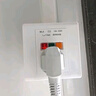 正泰(CHNT)开关插座墙壁电源面板二三插86型带漏电保护漏保面板三孔16A插座 白色 实拍图