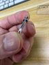 得力（deli）大双头粗头物流快递记号笔1.5mm/5.7mm 办公签字学生文具教学会议笔马克笔 10支/盒 红色 S555 实拍图