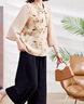 俞兆林中老年女装妈妈装短袖套装夏装薄款两件套老人衣服 Y244A2807 实拍图