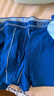 Schiesser舒雅男士内裤平角裤精梳棉Becover系列透气中腰2件装E5/20084T E5/20084T纯蓝+深蓝 2条 3XL 实拍图