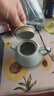 东道汝窑茶壶河南非遗陶瓷茶具石瓢壶天青色开片可养礼赠佳品招待送礼 实拍图