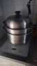 九阳（Joyoung） 蒸锅家用不锈钢锅蒸笼大号容量汤锅馒头包子蒸馍锅燃气电磁炉 高拱盖 （带蒸布) 3层 28cm 实拍图