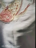 富安娜家纺全棉四件套60S贡缎高支高密素绣床品套件双人加大230*229cm蓝 实拍图