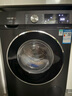 西门子（SIEMENS）iQ300曜石黑 10公斤滚筒洗衣机全自动带烘干 洗烘一体AI智能投放 蒸气除菌除螨 A20W 家电国家补贴 实拍图