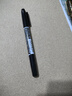 斑马牌（ZEBRA）YYTS5黑色油性记号笔粗细双头速干笔学生美术绘图画勾线签字笔高颜值办公文具 1支 实拍图