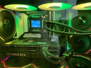 瓦尔基里（VALKYRIE）B360 VK 一体式CPU水冷散热器 2吋IPS液晶屏 多平台支持 ARGB光效 一线通风扇 实拍图
