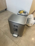 EKO垃圾桶脚踏12L雅钢家用卫生间厨房不锈钢大号EK9361张若昀同款 实拍图