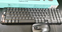 罗技（Logitech）MK220 键鼠套装 无线键鼠套装 办公键鼠套装  多媒体键鼠套装 带无线2.4G接收器 黑色 实拍图