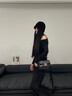 CinvaiKrose官网牛皮包包女包2025年新款女士斜挎包单肩包菱格链条包生日礼物 黑色【小号】生日礼物可代写贺卡 实拍图