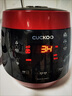 福库（CUCKOO）电饭煲韩国原装进口真高压麦饭石型内胆三维立体加热多功能家用智能预约电饭锅电炖锅不粘锅0690FR CRP-PK0690FR红黑（2-6人） 3L 实拍图
