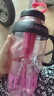 【京东物流】水杯冰霸吸管杯高颜值学生茶水分离大容量杯子 肚肚杯1个-玫红色 实拍图
