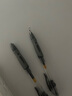 【百万销量】按动中性笔速干碳素0.5mm黑色学生学习会议签字笔商务高颜值学生考试笔 黑色 【2支笔】【专享】 实拍图