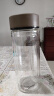 富光 男女士双层玻璃杯 高硼硅玻璃304茶隔水杯子 带茶隔泡茶杯500ml 实拍图