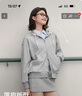 森马（Semir）针织外套女时尚学院风2026春撞色短款软糯miu系毛衫109126108004 实拍图