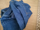 【轻薄透气】冰丝牛仔裤男春夏薄款直筒弹力休闲百搭舒适裤子男装 923蓝色弹力 33 码（建议体重140-150斤） 实拍图
