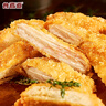 食者道香酥裹粉大鸡排100g*15片 汉堡空气炸锅半成品食材香酥鸡块小吃 实拍图