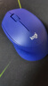 罗技（Logitech）M330 静音鼠标 无线鼠标 办公鼠标 右手鼠标 蓝色 带无线2.4G接收器 实拍图