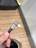 Delippo联想电脑方口转接头Type-C转方口100W适用90W/65W45W笔记本Thinkpad电脑电源充电线 实拍图