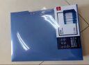 得力（deli）A4/80页大容量中小学生资料册文件活页收纳册插袋档案文件夹票证保护收纳 办公用品蓝色5108 实拍图