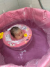 诺澳 婴儿游泳池大号家用室内儿童游泳桶免充气泳池宝宝洗澡桶 80x85cm夹棉气球粉款-均码脖圈 实拍图