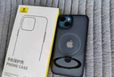倍思支点壳【自带支架】适用iphone16promax手机壳苹果16promax保护套磁吸支架磨砂防摔MagSafe充电 实拍图